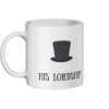 His Lordship Mug Left-side